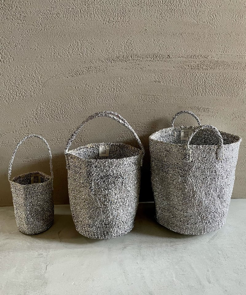 RECTANGLE Silver basket large shoulder | perm