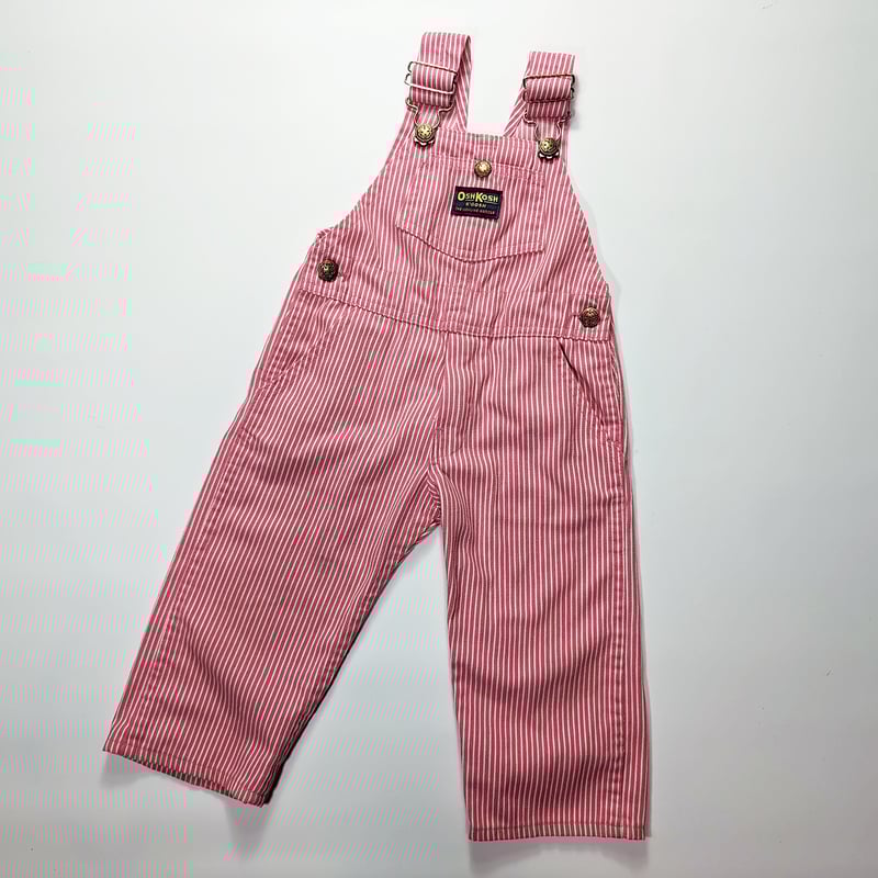Oshkosh Pink Hickory Overall 95cm☆ | TINY VILLA