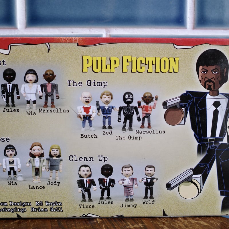 新品 PULP FICTION パルプフィクション The Cast NECA フィギュア