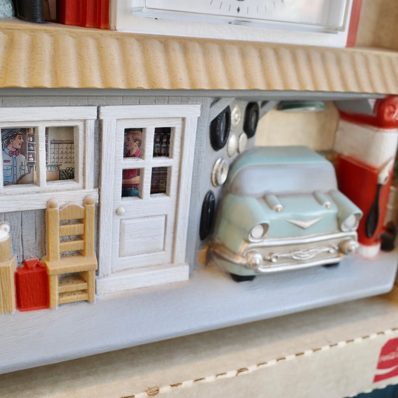 デッドストック 90's Coca Cola コカコーラ 時計 壁掛け 動作OK | Col