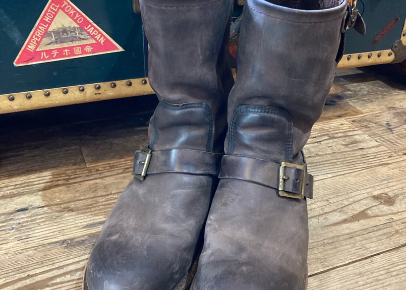 レッドウイング エンジニアブーツ PT 91 90周年 ヌバック | 旅する古着