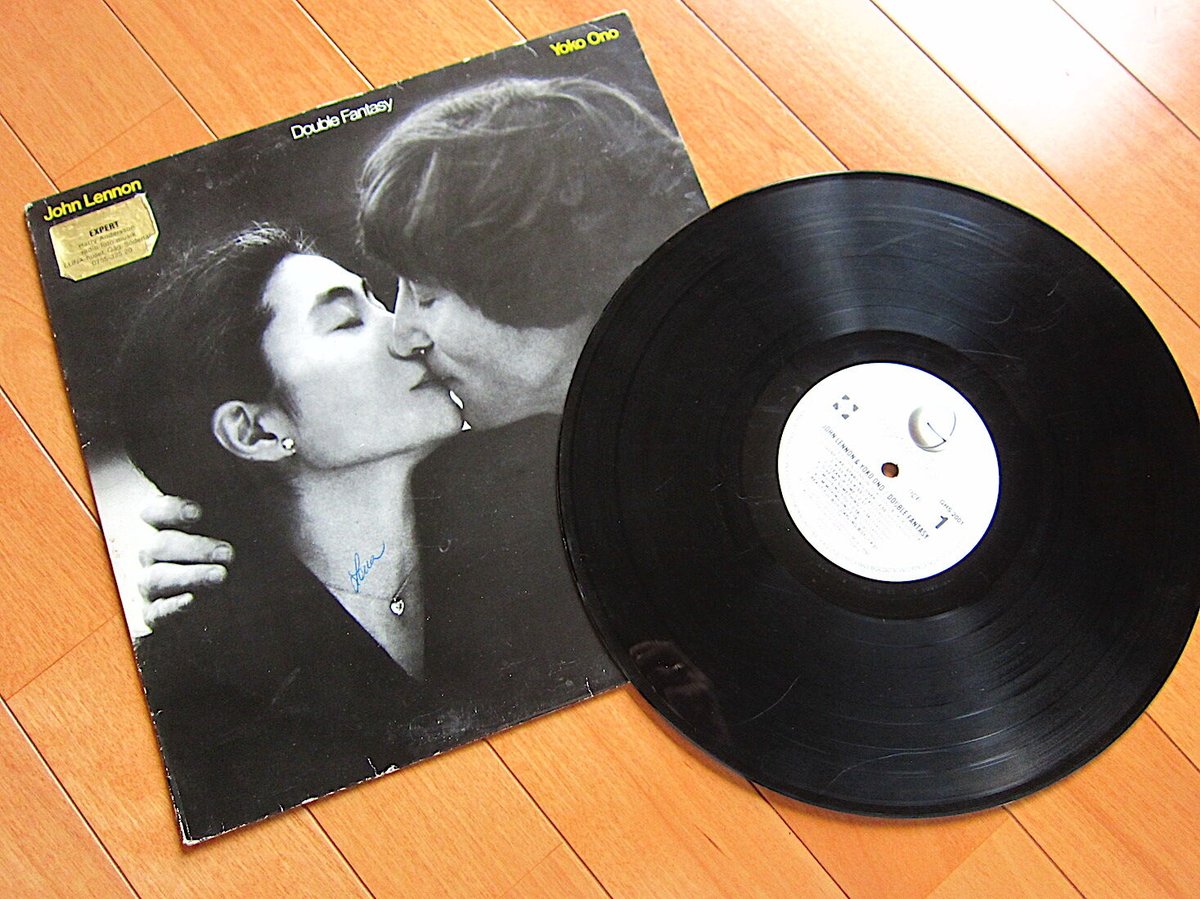 JOHN LENNON & YOKO ONO○DOUBLE FANTASY GEFFEN RE