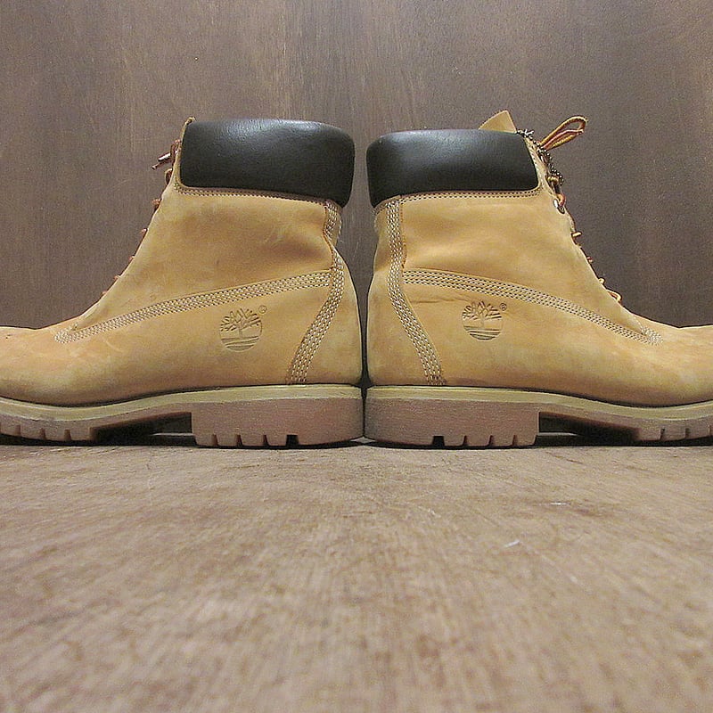 ビンテージ90's○Timberland 6インチプレミアムブーツ茶○250520j7-m-b