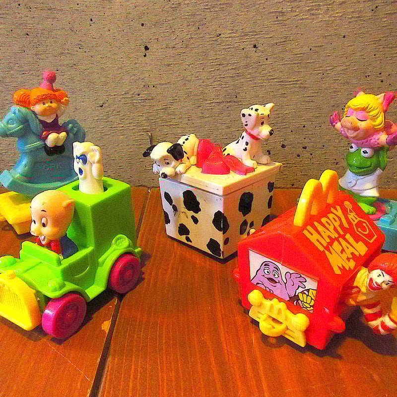 ビンテージ90's○McDonald'sハッピーミールトイ5点セット○241111k5-otc