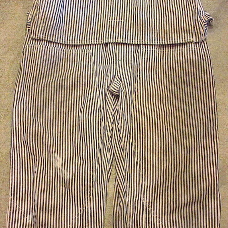 ビンテージ50's○BIG SMITH エプロン付きヒッコリーストライプ