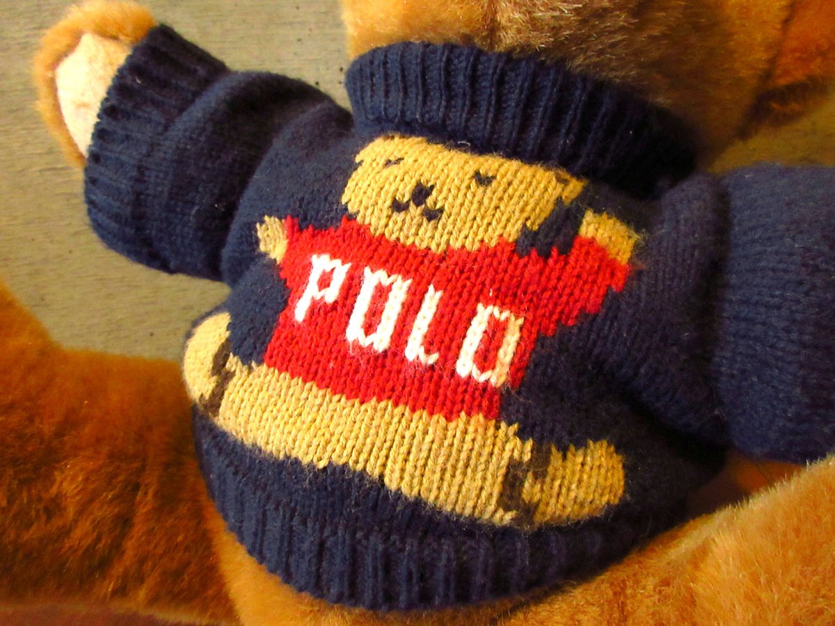 ビンテージ90's○Ralph Laurenポロベア○231117k4-doll 1990ラル