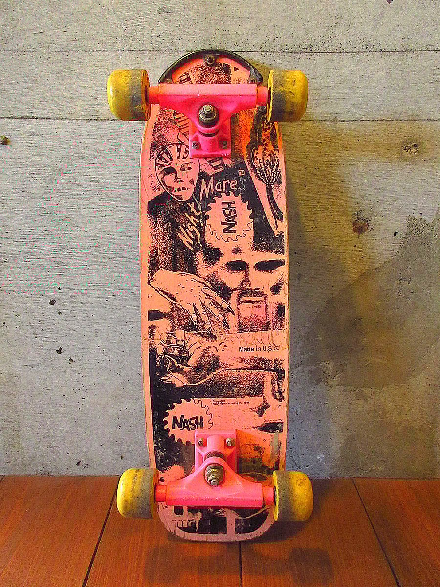 ビンテージ80's○NASH Night Moreスケートボードジャンク○240322k6-o