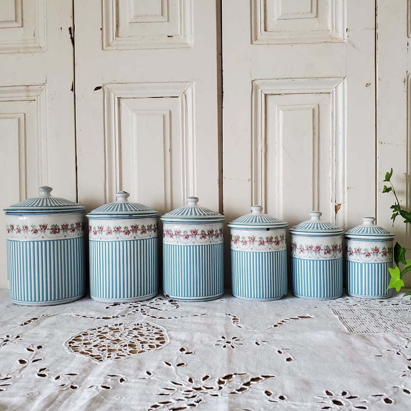 BB社ローズバンドキャニスターフルセット | リボンときどきネコ