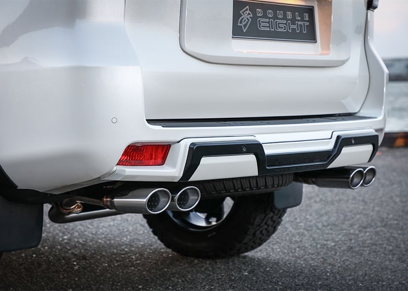 ランドクルーザープラド 150 後期 フロント/リアバンパースキッド