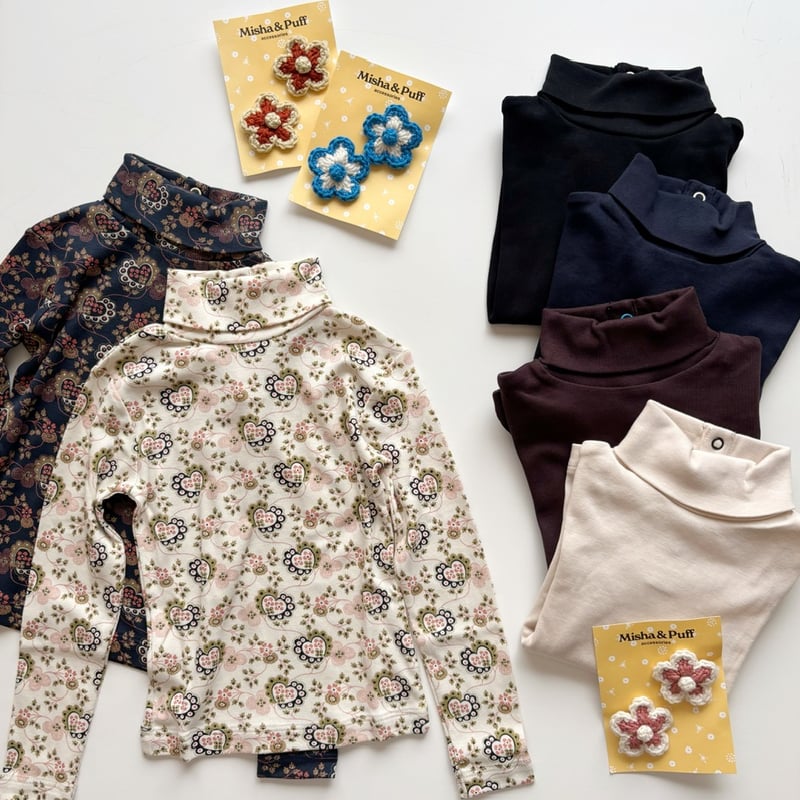 Misha & Puff Turtleneck - String | Baby Style LAB