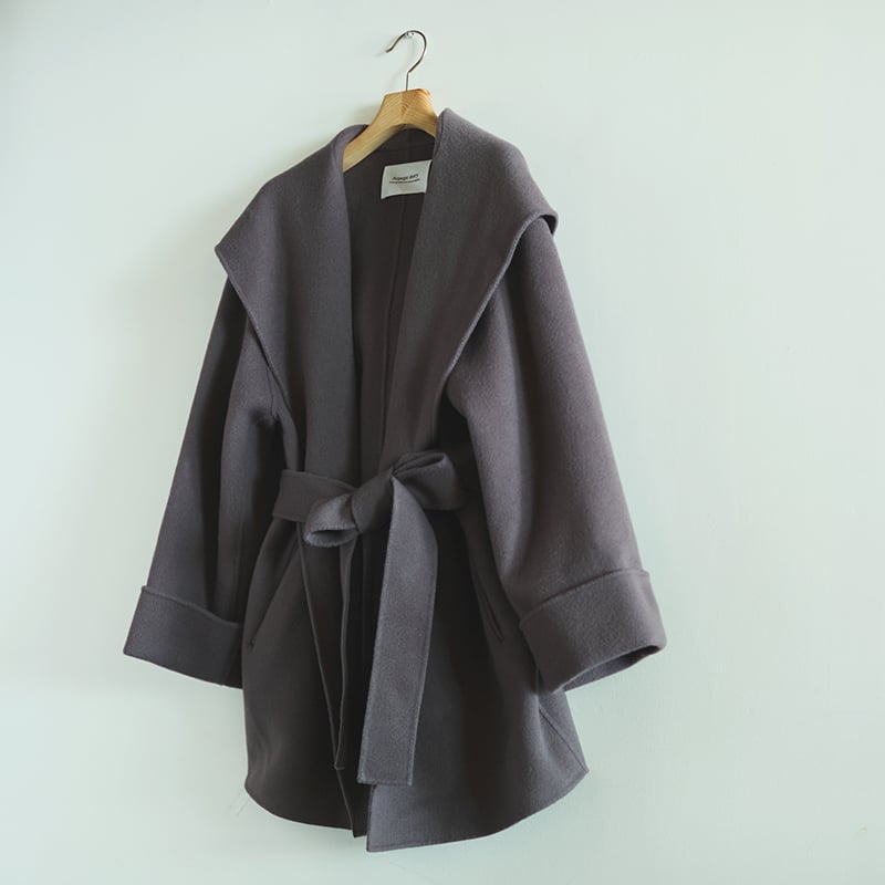 ミモレ別注】アルページュストーリー フードリバーミドルコート | mi