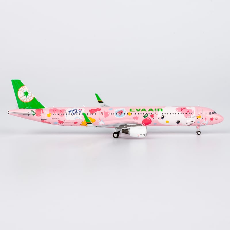 1/400 A321-200/w エバー航空「ハローキティジェット ピンキージェット