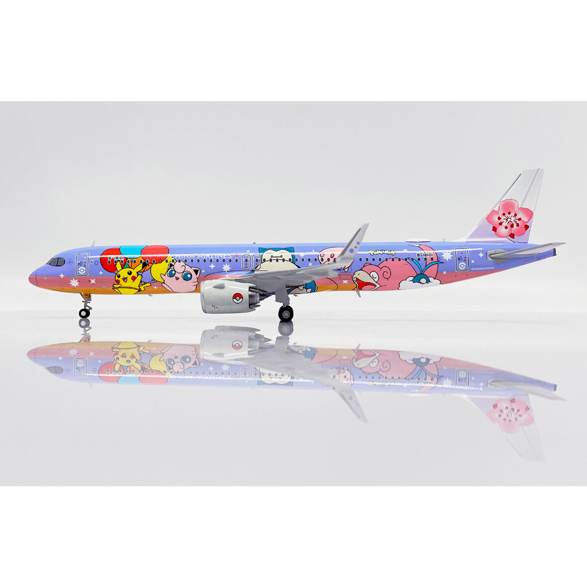 ポケモン 中国航空 A321neo 飛行機 模型 1/400 フィギュア China