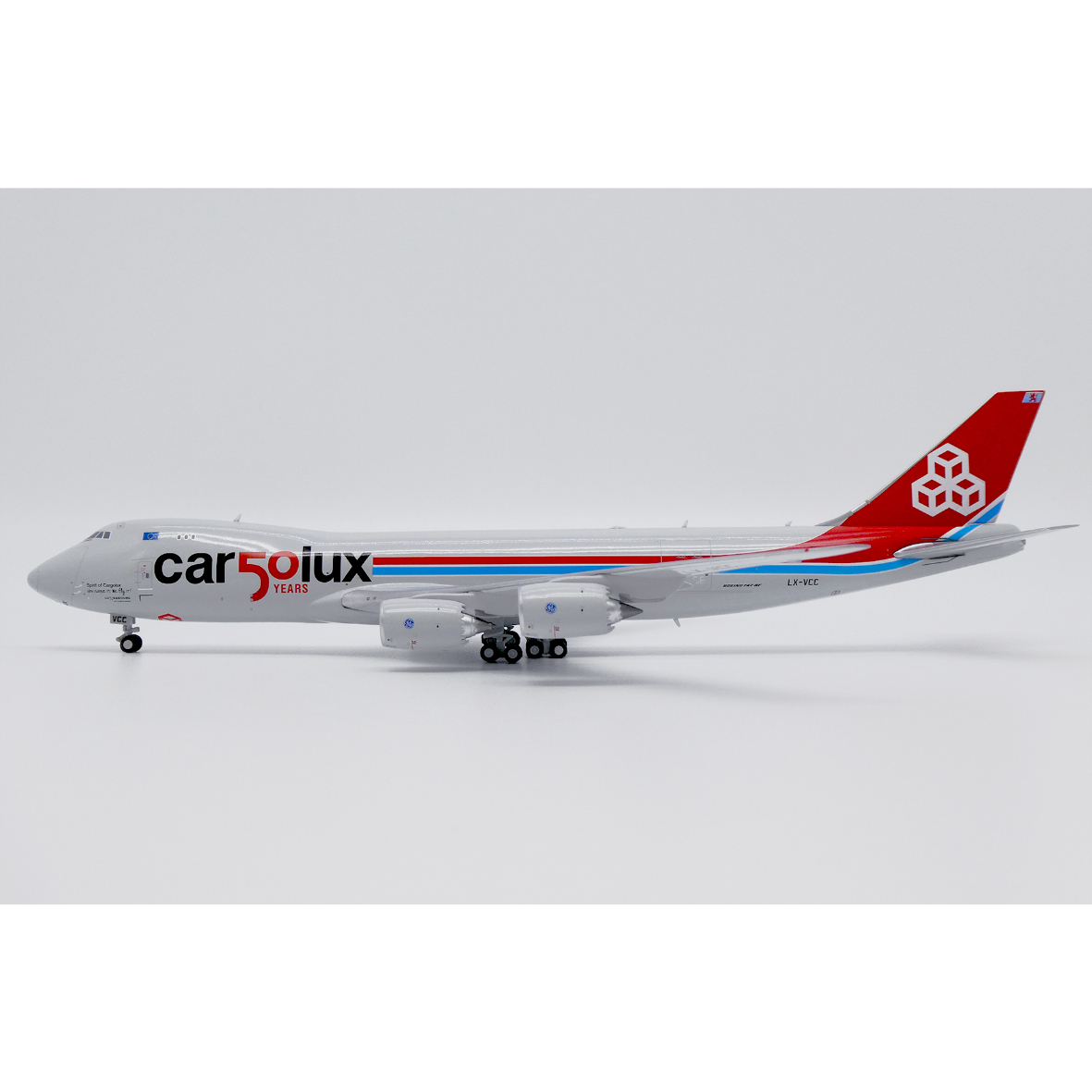 お取り寄せ商品】1/400 747-8F カーゴルクス「カーゴルクス50周年記念