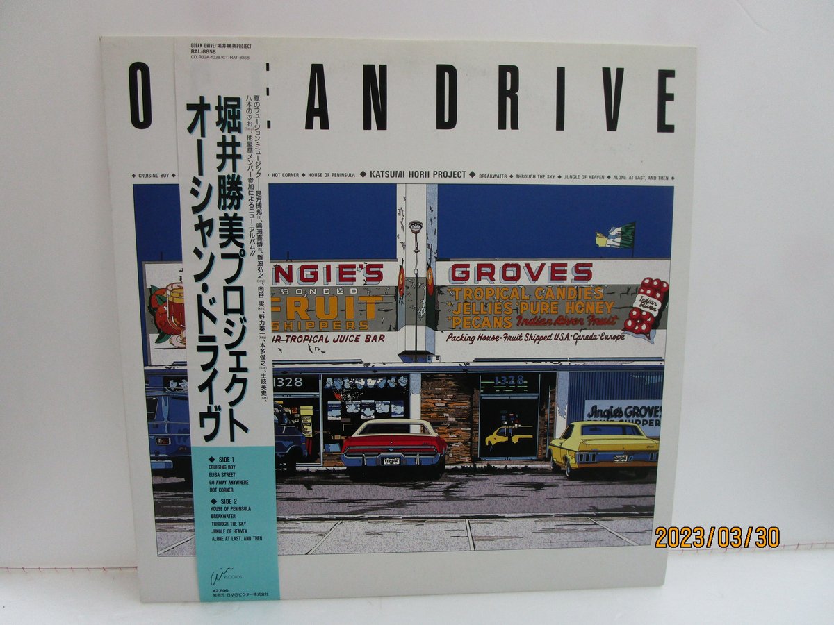 堀井勝美プロジェクト / Ocean Drive | TOHTO records & book