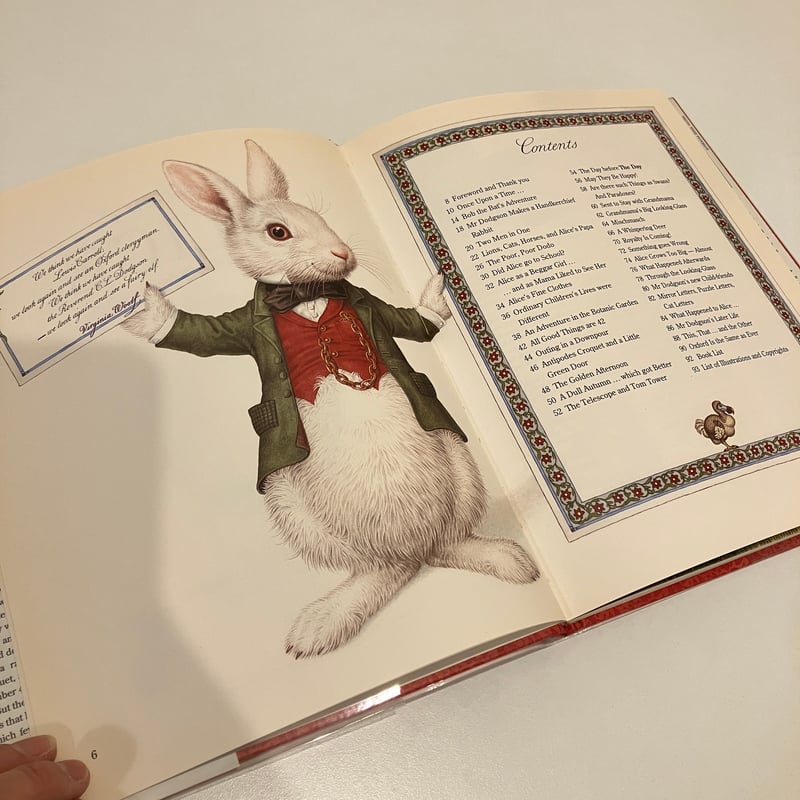 不思議のアリス洋書「The Story of ALICE in her Oxford Wond