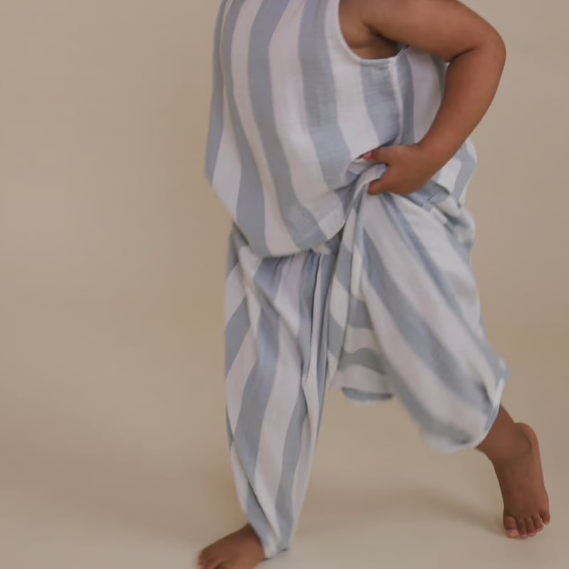 ボトムス SARDINE STRIPES RESORT PANTS 2-3y SARDINE STRIPES RESORT