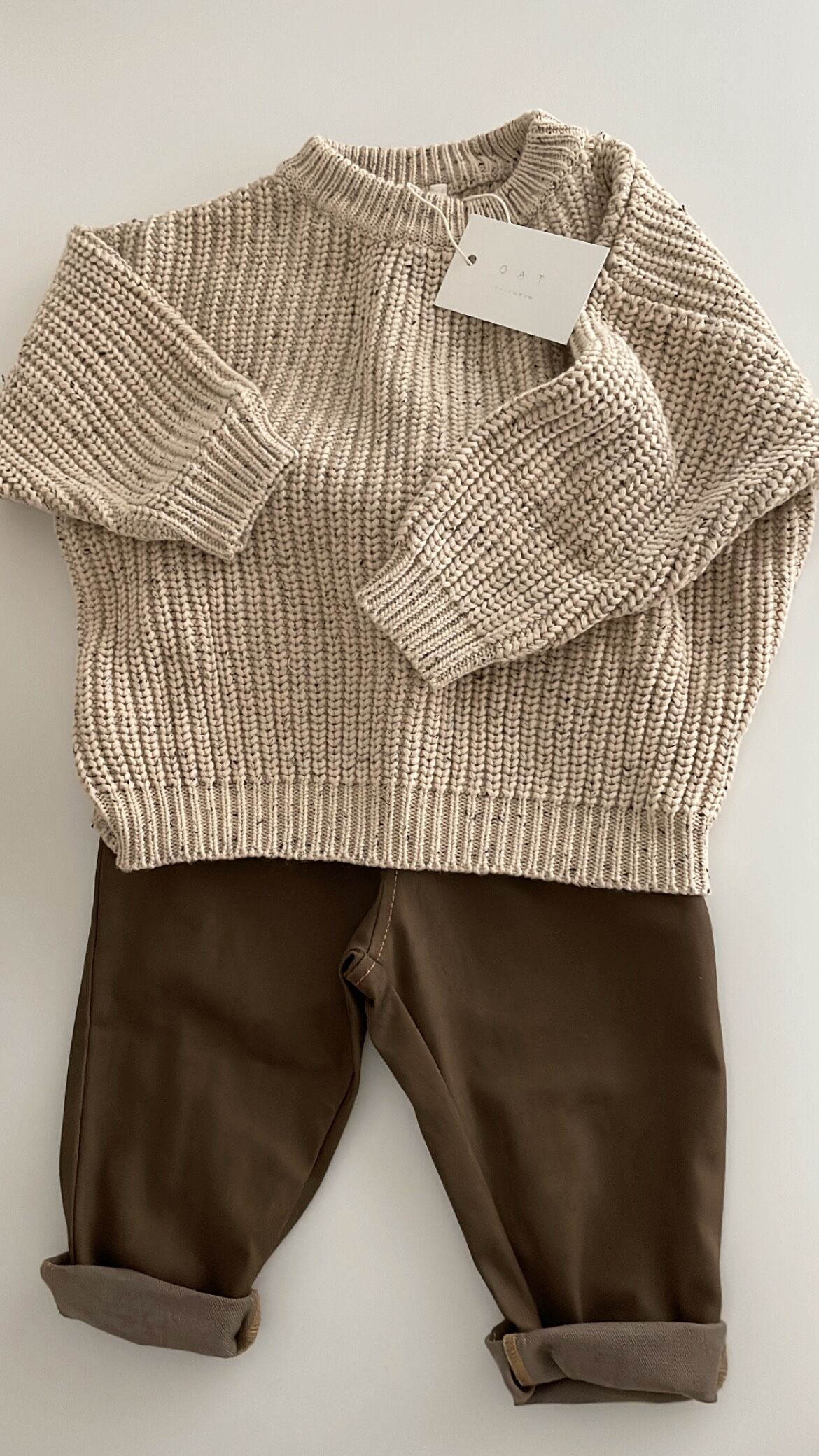 HELLO LUPO - Lupo Jeans / brown denim (18m〜5y s