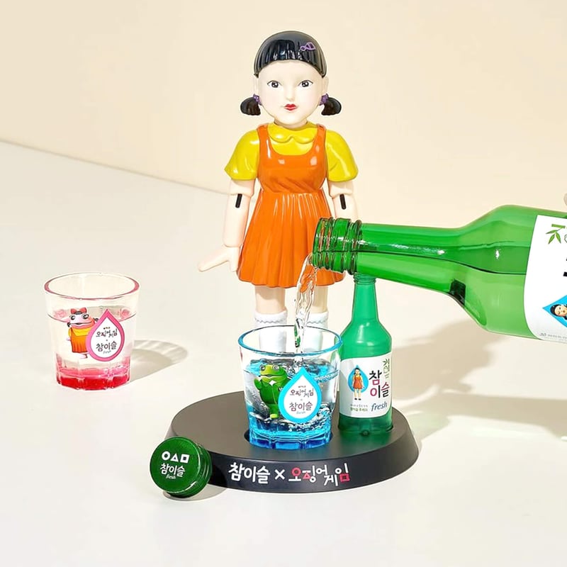 イカゲーム×チャミスル】ヨンヒルーレット （焼酎グラス1個付き