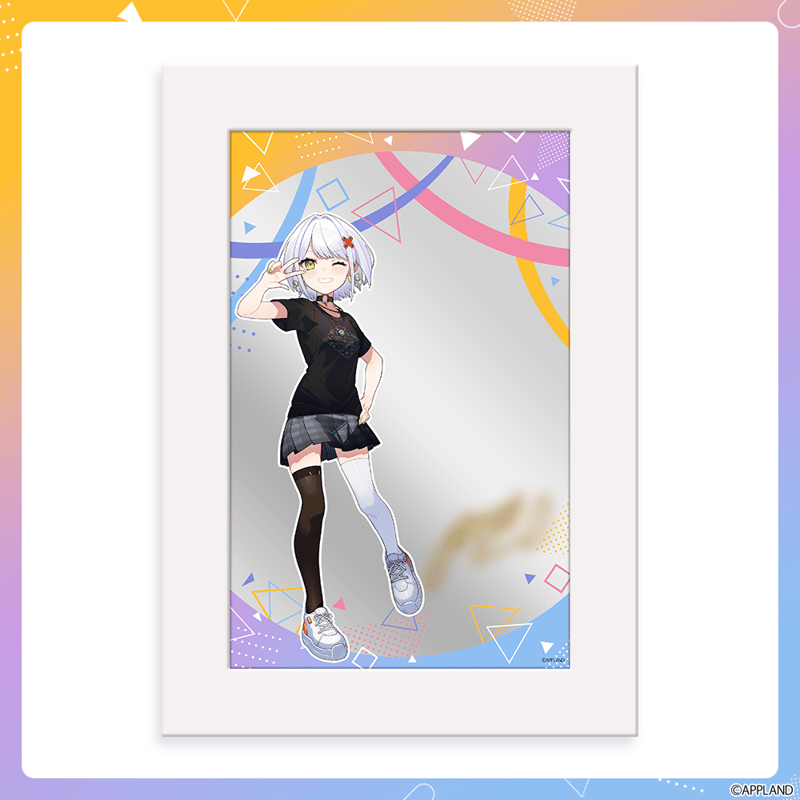 はんぱない文化祭2025】直筆サイン付きアクリルミラープレート【数量