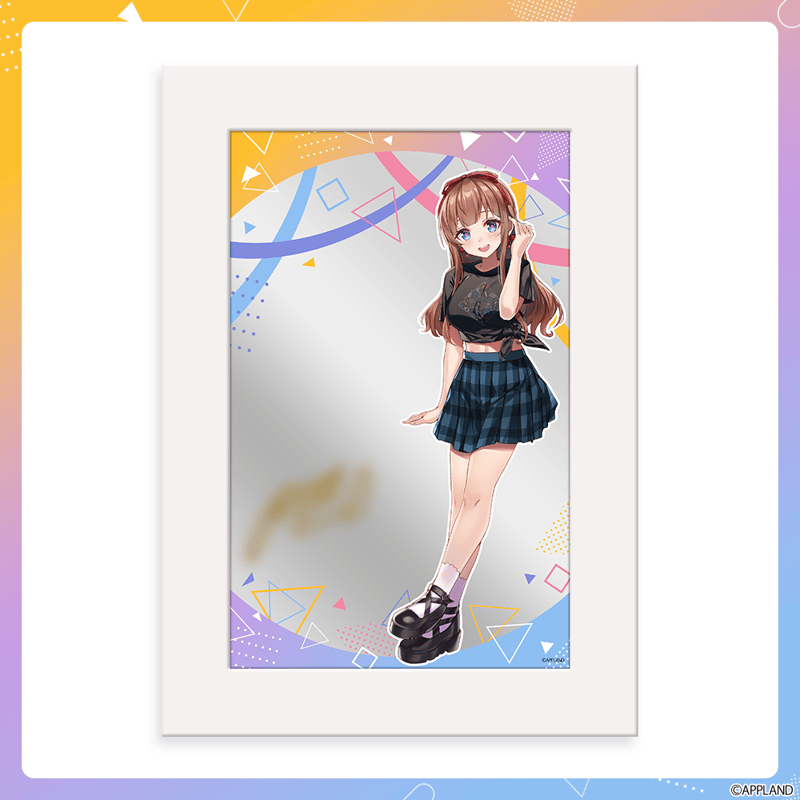 はんぱない文化祭2025】直筆サイン付きアクリルミラープレート【数量