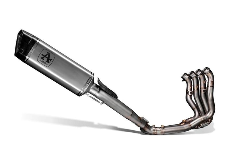 Arrow Kawasaki ZX-4R 2024 フルシステム フルチタン カーボン エ