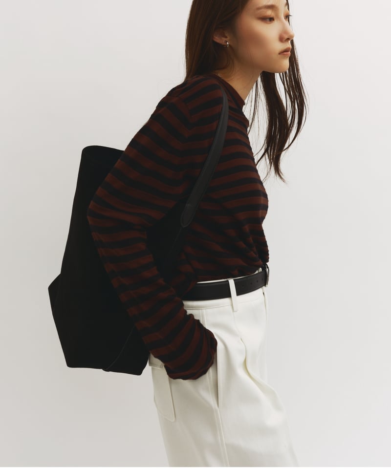 ONE HANDLE SUEDE BAG / 5color | JISTORY