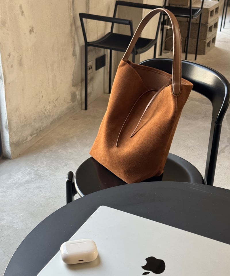 ONE HANDLE SUEDE BAG / 5color | JISTORY