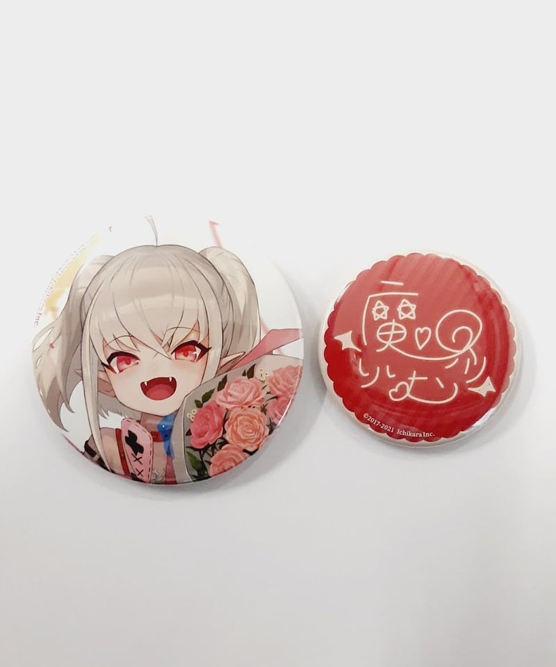 にじさんじ 魔界ノりりむ 誕生日グッズ＆ボイス(2021) 缶バッジセット