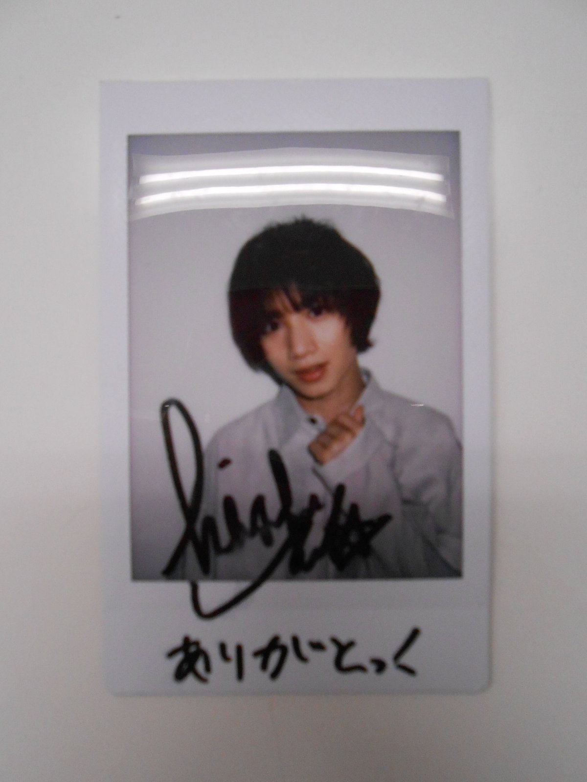 サイン入り・キズ有】植田圭輔 チェキ | K-BOOKS K-POP館 アイドル館