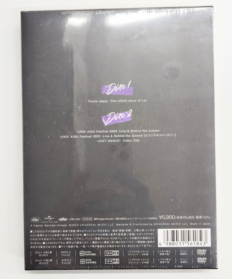 Travis Japan 「-The untold story of LA-」 初回限定盤 |