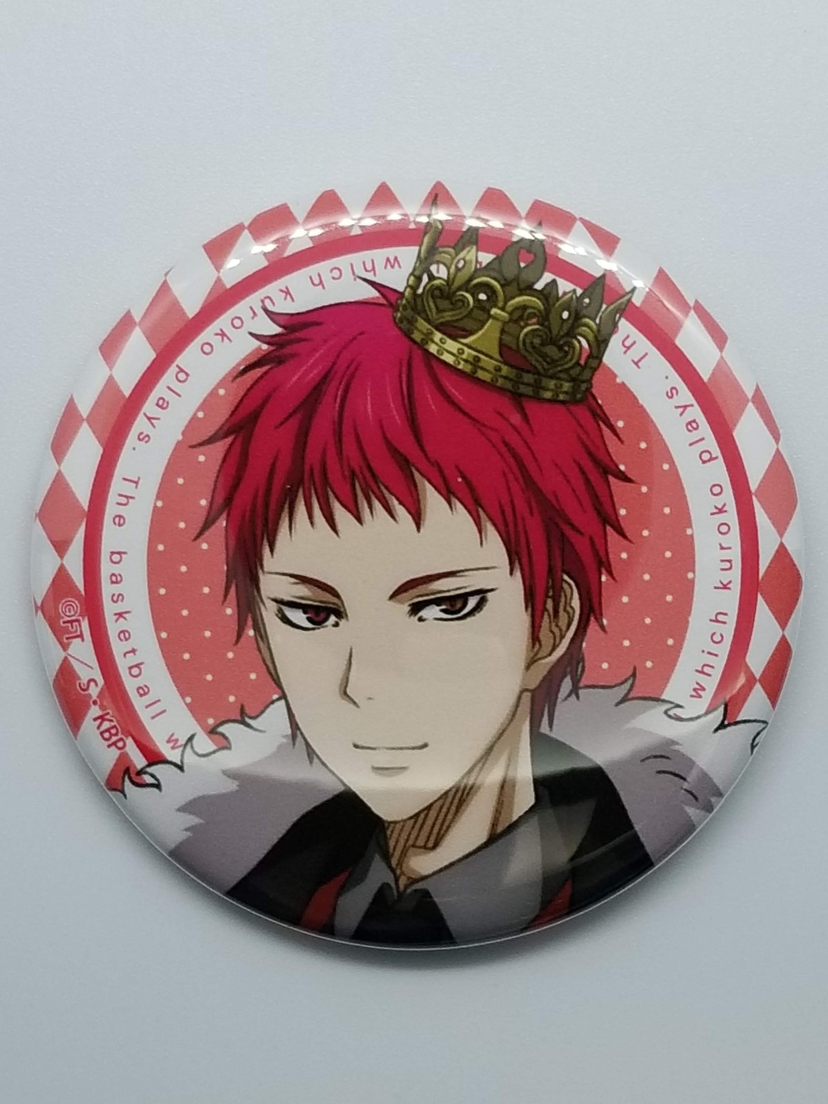 黒子のバスケ 赤司 征十郎 缶バッジ | K-BOOKS 池袋 2次元グッズ通販