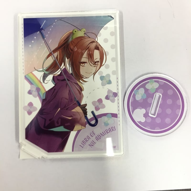 ニルアドミラリの天秤 汀紫鶴 缶バッジ 8点 ニル・アドミラリの天秤 汀