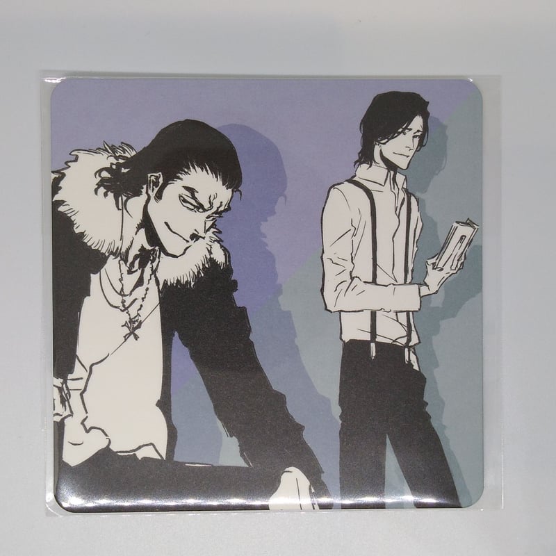 BLEACH 銀城空吾＆月島秀九郎 オリジナルイラストコースター