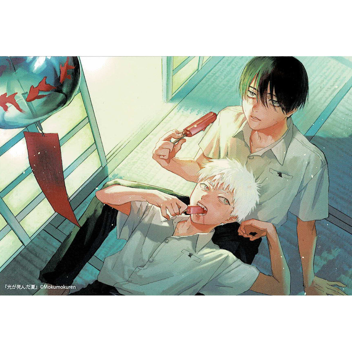 モクモクれん 『光が死んだ夏』 カドコミ2022 ポストカード 【BLグッズ