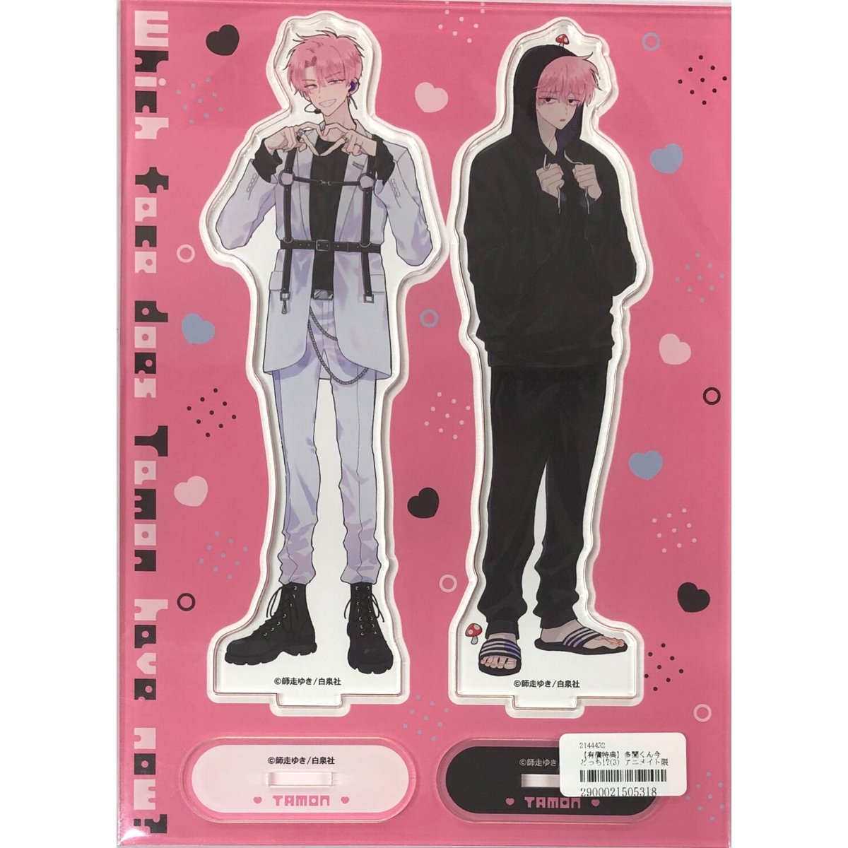 師走ゆき『多聞くん今どっち!?』 アニメイト限定セット アクリル