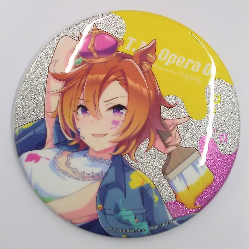 ウマ娘 グリッタ―缶バッジ テイエムオペラオー | K-BOOKS 池袋 2次元