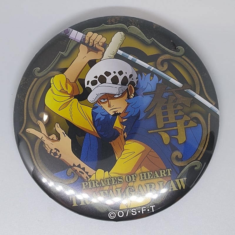 ワンピース ロー 缶バッジ ワンピース ONEPIECE トラファルガー・ロー