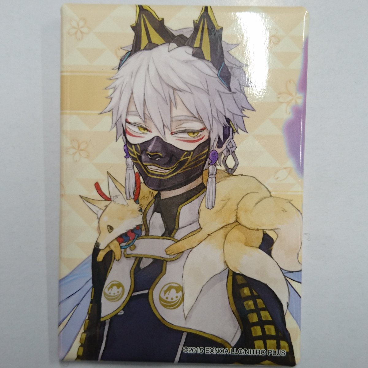 刀剣乱舞 鳴狐 極スクエア缶バッジコレクション | K-BOOKS 池袋 2次元