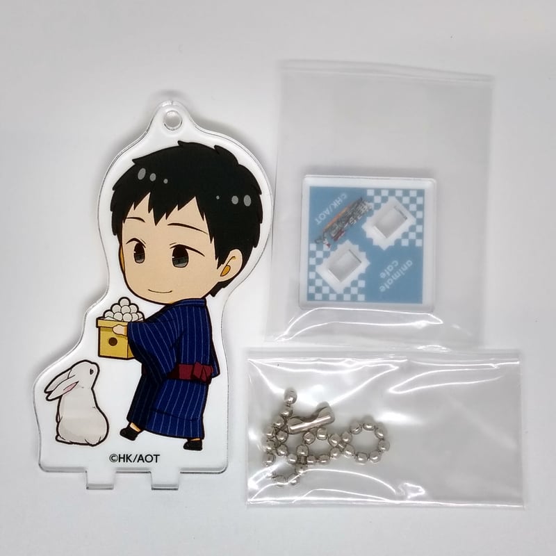 進撃の巨人 ベルトルト・フーバー アクリルスタンドキーホルダーB | K