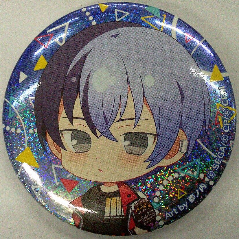 青柳冬弥 プロセカ セカライ 5th Frontier メタリック缶バッジA 青柳冬