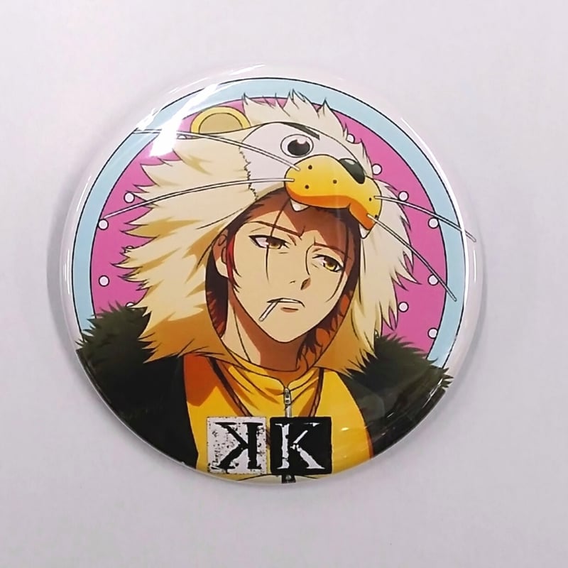 K』 缶バッジ 周防尊 | K-BOOKS 池袋 2次元グッズ通販