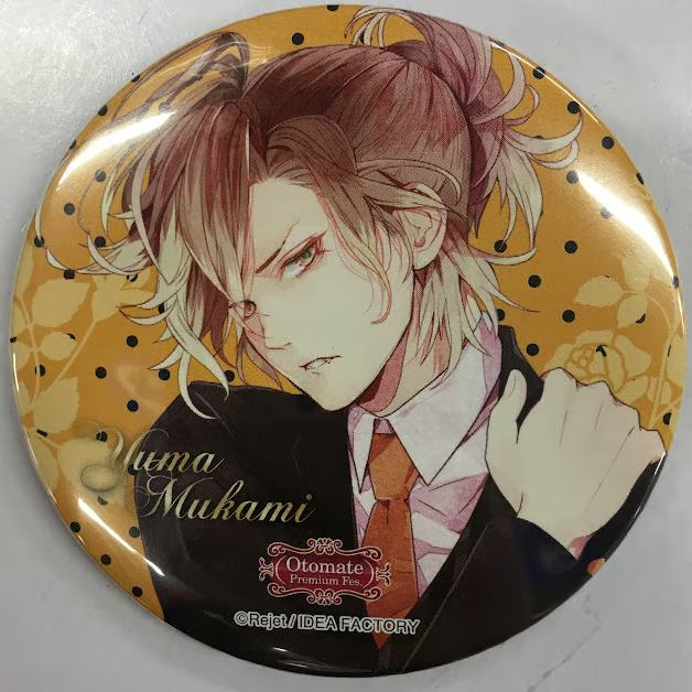 DIABOLIK LOVERS 無神ユーマ 缶バッジ | K-BOOKS 池袋 2次元グッズ通販
