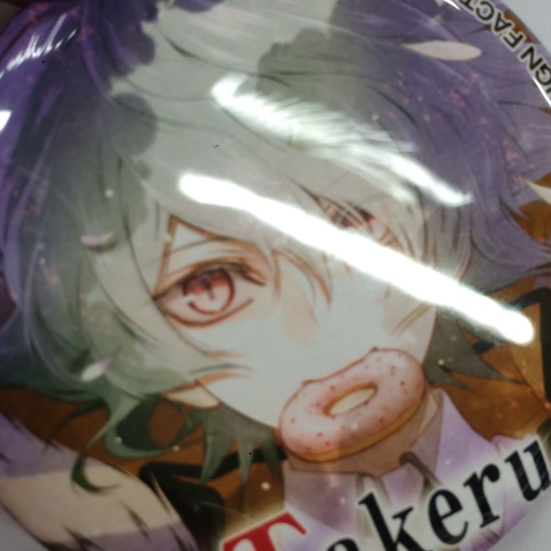 裏面サビ・表面イタミ有り】Collar×Malice 笹塚尊 缶バッジ | K-BOOK