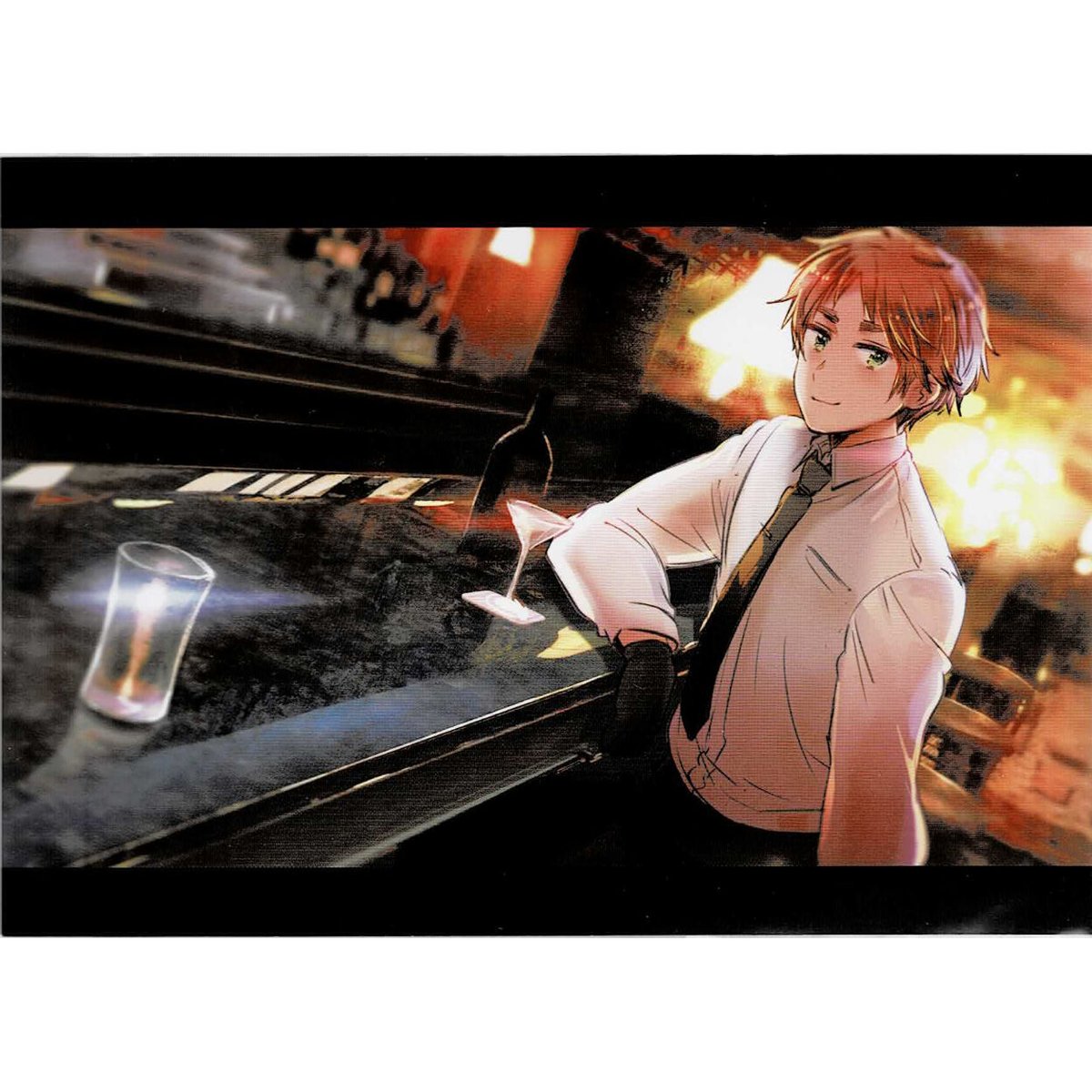 日丸屋秀和 『ヘタリア』 『総理倶楽部』 ポストカード 4枚 セット | K