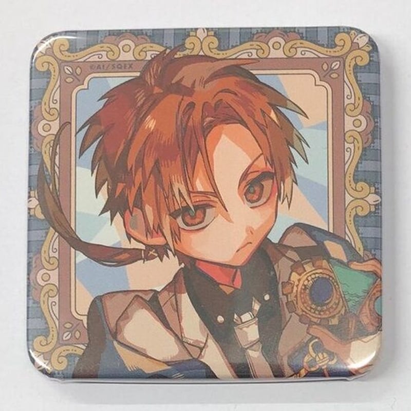 あいだいろ『地縛少年花子くん』 スクエア缶バッジ （七不思議） 茜