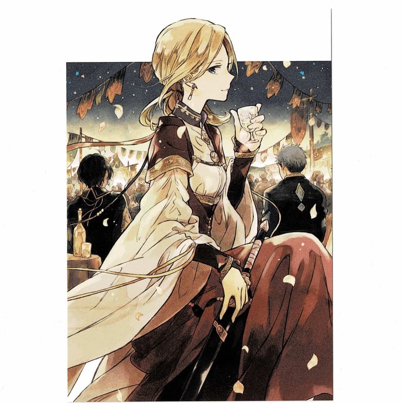 赤髪の白雪姫 15th Anniversary コラボレーションカフェ 木々(19巻表紙