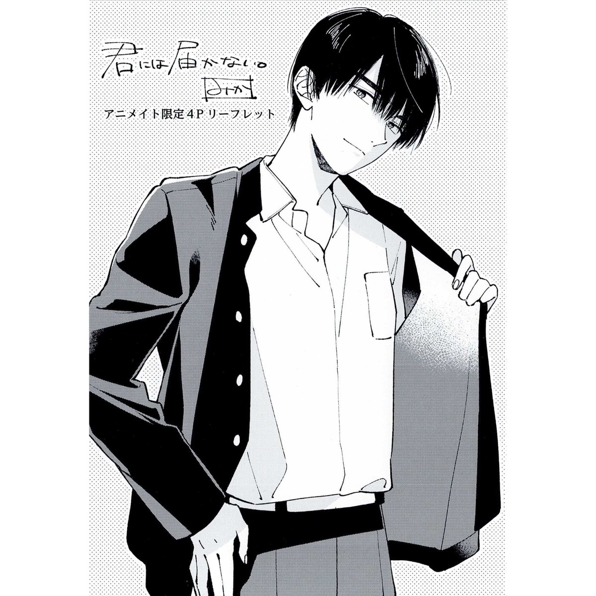 みか 『君には届かない。』8巻 アニメイト特典 リーフレット【BLグッズ