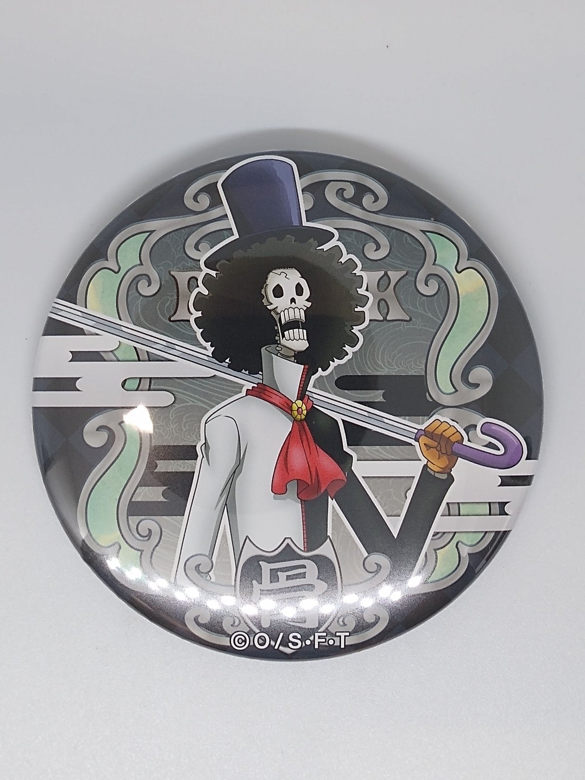ONE PIECE ブルック 輩 缶バッジ 第22弾 ワノ国 弐 | K-BOOKS 池袋