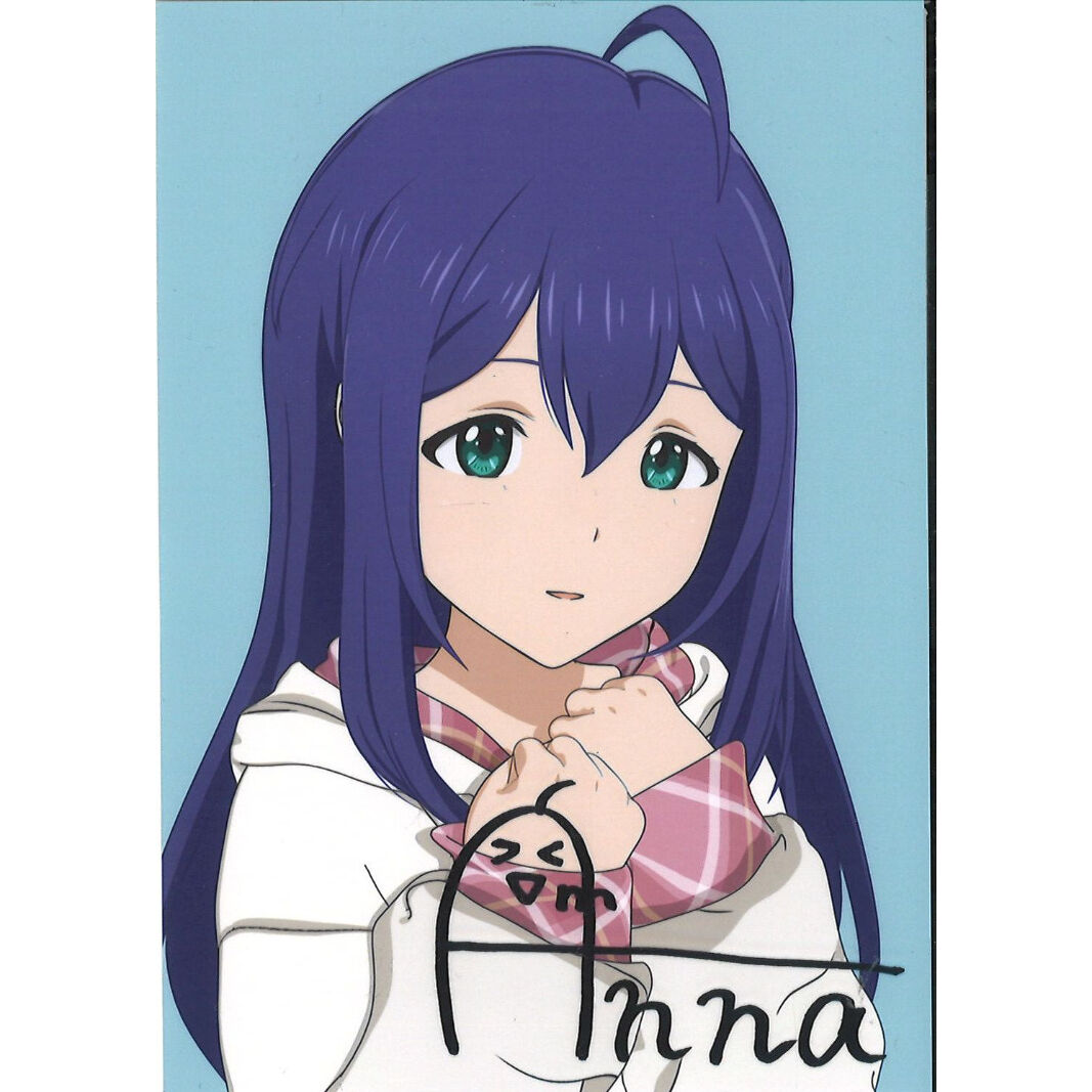 ミリオンライブ 望月杏奈 宣材写真風ブロマイド サイン有り ムビチケ